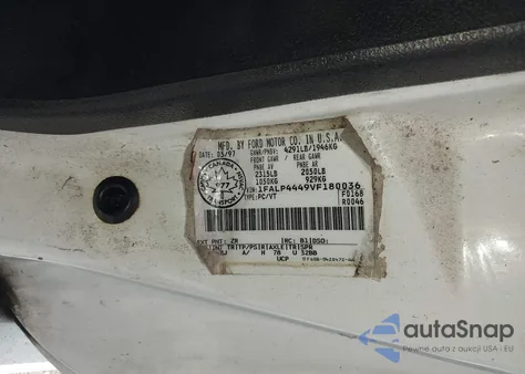 1997 Ford Mustang from USA, damaged, VIN 1FALP4449VF180036